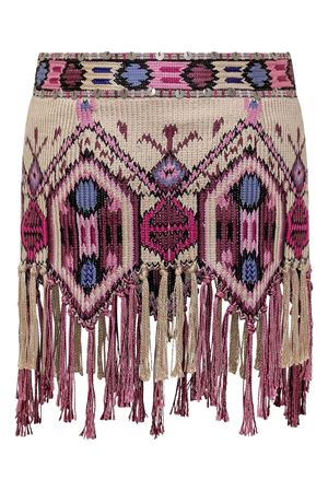 Minigonna Yolana color sabbia ISABEL MARANT | JU0344FAC2J02I40PK